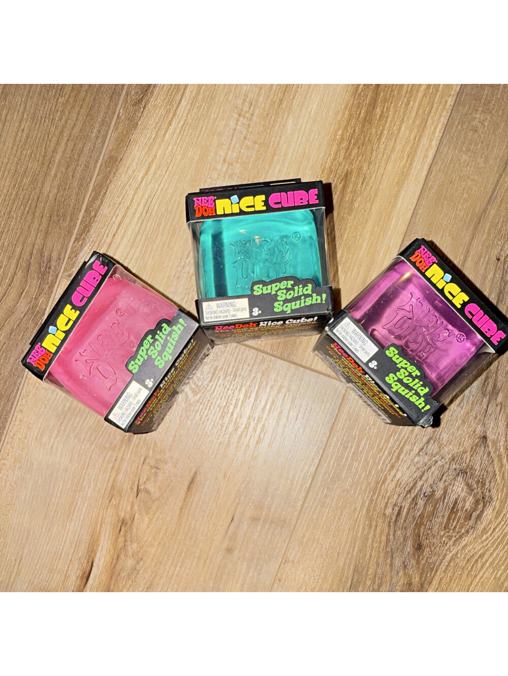 NeeDoh Nice Cube Squishy Gel Squeeze